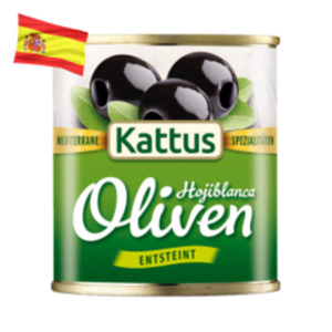 Kattus Spanische Oliven
