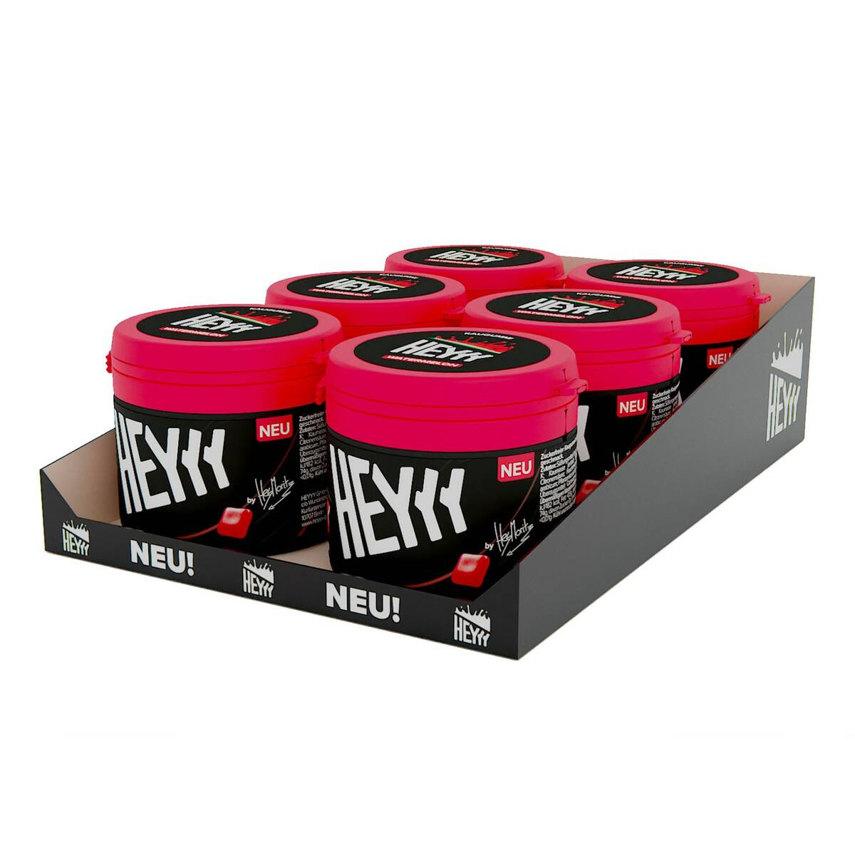 Bild 1 von HEYY Gum Watermelon 68 g, 6er Pack