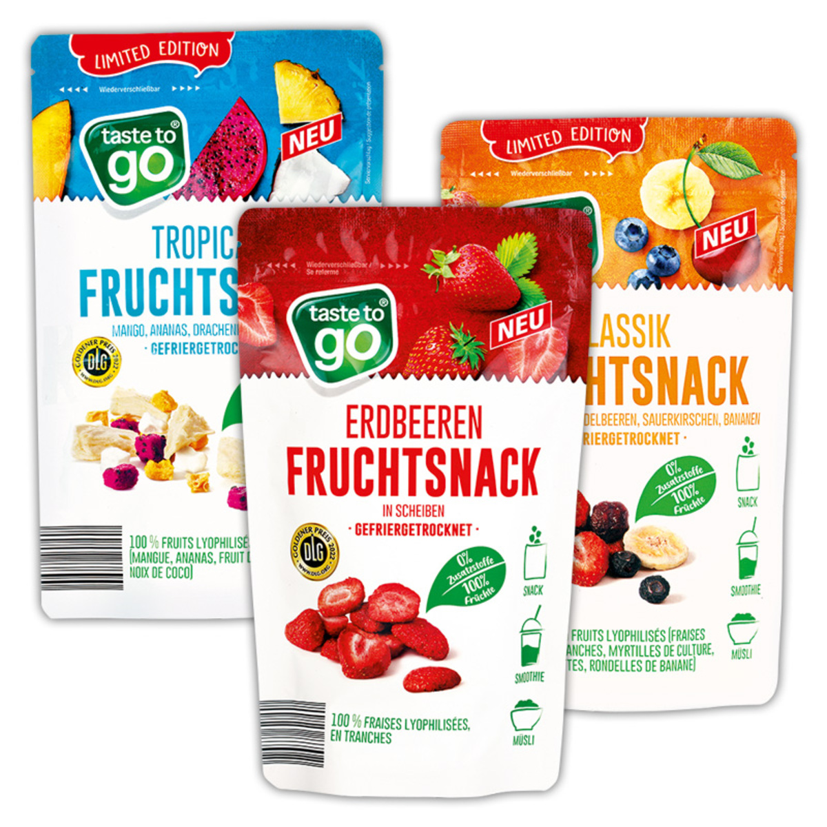 Bild 1 von Taste to go Fruchtsnack