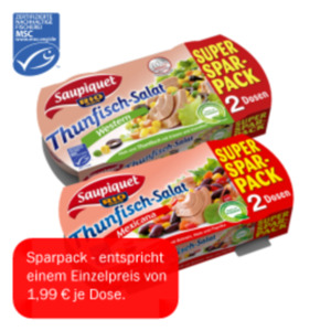 Saupiquet Thunfisch- Salat MSC Duopack