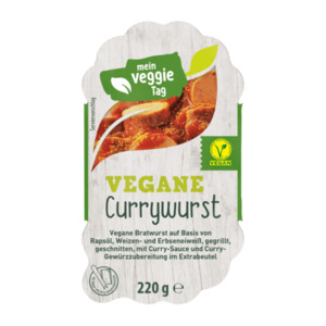MEIN VEGGIE TAG Vegane Currywurst
