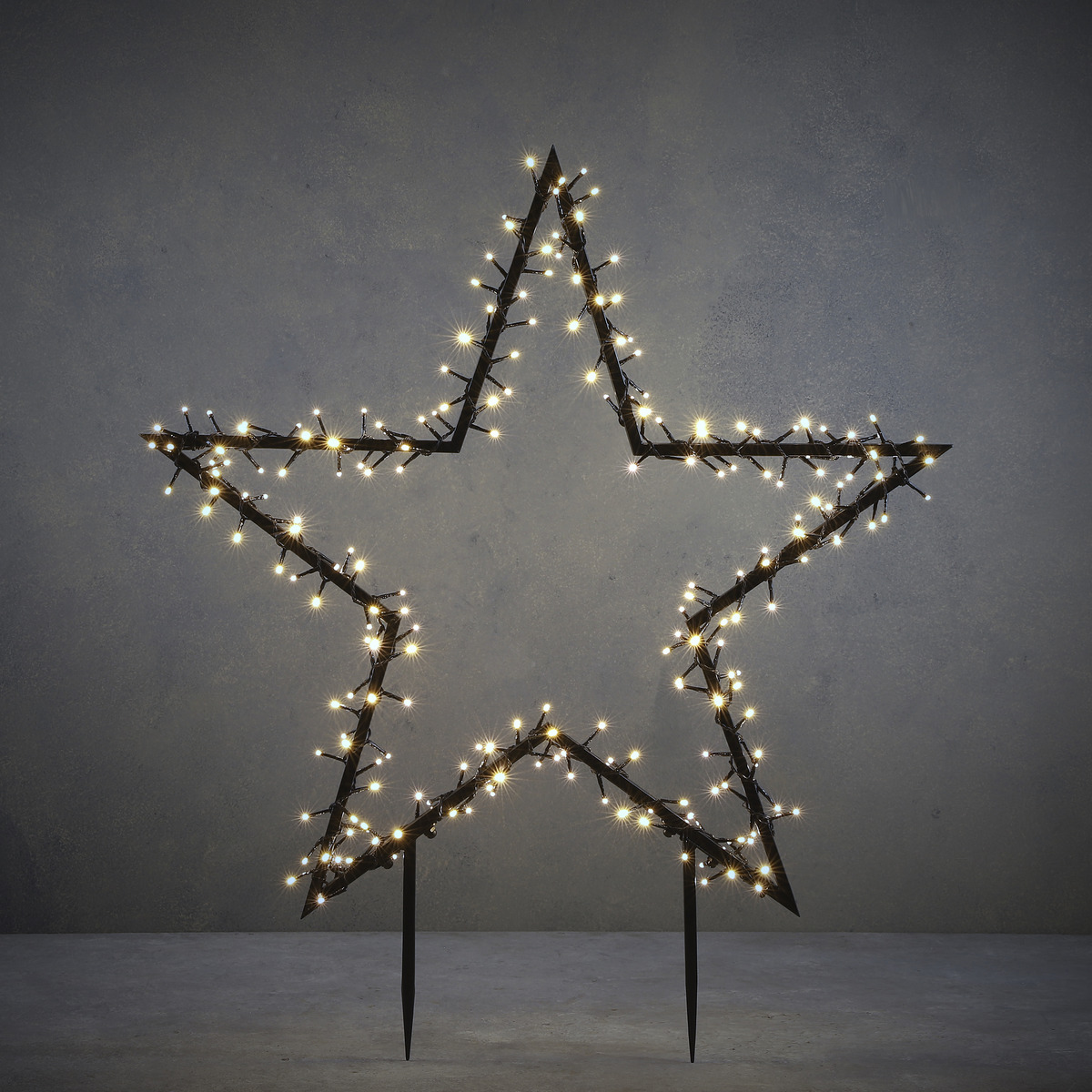 Bild 1 von Luca Lighting LED-Gartenstecker 'Garden d'light' Stern 90 x 102 cm