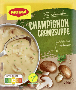 Maggi Für Genießer Champignon Creme Suppe ergibt 500ML