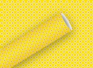 Braun & Company Geschenkpapier Kollektion Rosina gelb 2 m x 70 cm