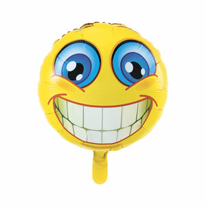 Folienballon Smiley