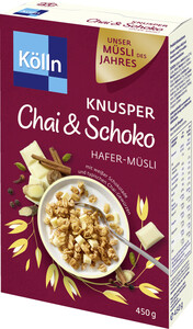 Kölln Knusper Chai & Schoko Hafer-Müsli 450G