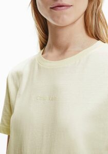 Calvin Klein Rundhalsshirt »MICRO LOGO REGULAR T-SHIRT« mit dezentem Calvin Klein Logo auf der Brust