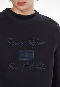 Tommy Hilfiger Sweatshirt »TIPPED MIXED TYPE CREWNECK«