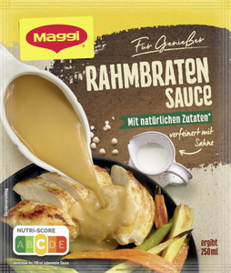Maggi Für Genießer Rahmbraten Sauce ergibt 250ML