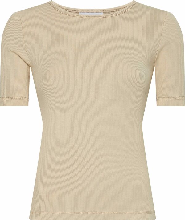 Bild 1 von Calvin Klein Curve Rundhalsshirt »INCLUSIVE RIB CREW NECK TOP« in modischer Rippenoptik