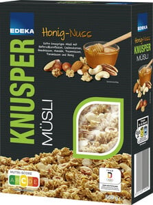 EDEKA Knusper Müsli Honig-Nuss 500G