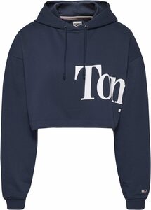 Tommy Jeans Kapuzensweatshirt »TJW SUPER CROP BOLD TOMMY HOODIE«