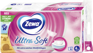 Zewa Ultra Soft Toilettenpapier 4-lagig 16x 150Blatt