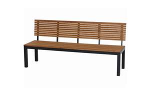 MCA furniture - 3er Bank Bozen, Robinienholz natur