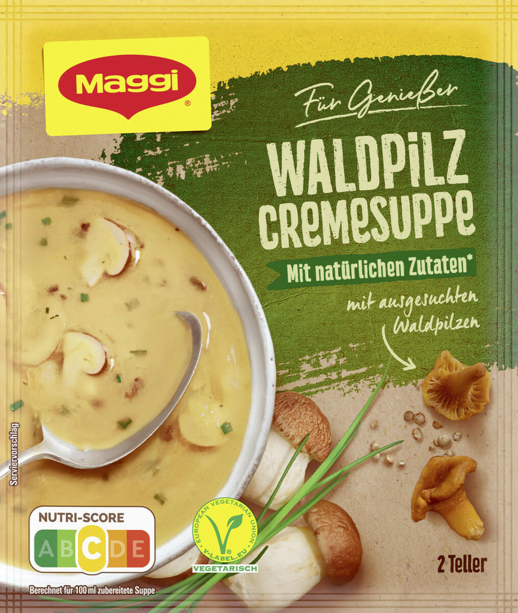 Maggi Für Genießer Waldpilz Cremesuppe ergibt 500ML von Edeka24 für 1 ...