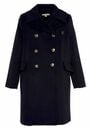 Bild 1 von Tommy Hilfiger Curve Wolljacke »CRV WOOL BLEND DB LONG PEACOAT« mit zweireihigem Knopfverschluss