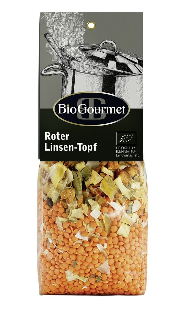 Bild 1 von Bio Gourmet Roter Linsen-Topf 250G