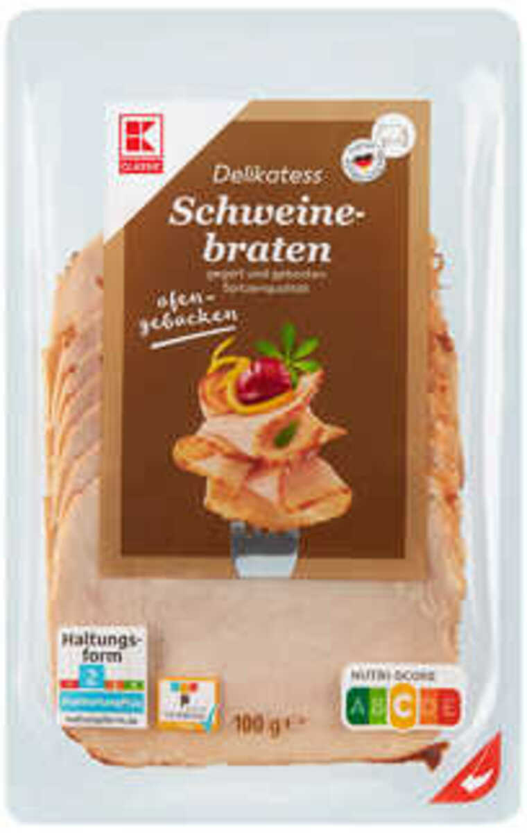 Bild 1 von K-CLASSIC Schweinebraten