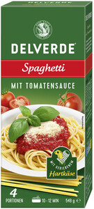 Delverde Spaghetti mit Tomatensauce 4 Portionen 549G