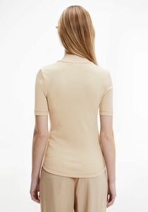 Calvin Klein Rundhalsshirt »ESSENTIAL RIB CREW NECK TOP« in feiner Rippoptoik