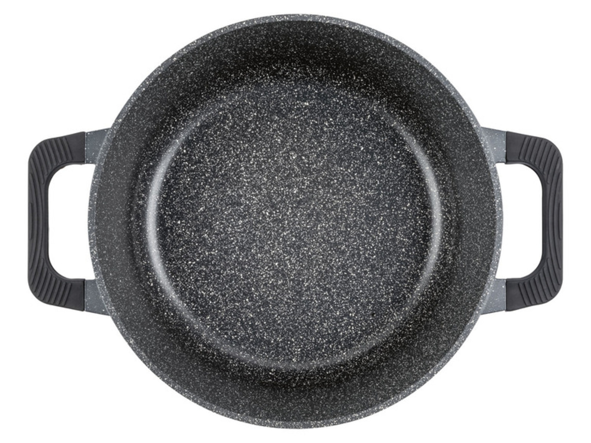 Bild 4 von ERNESTO Aluguss-Topf, Granitoptik, Ø 28 cm