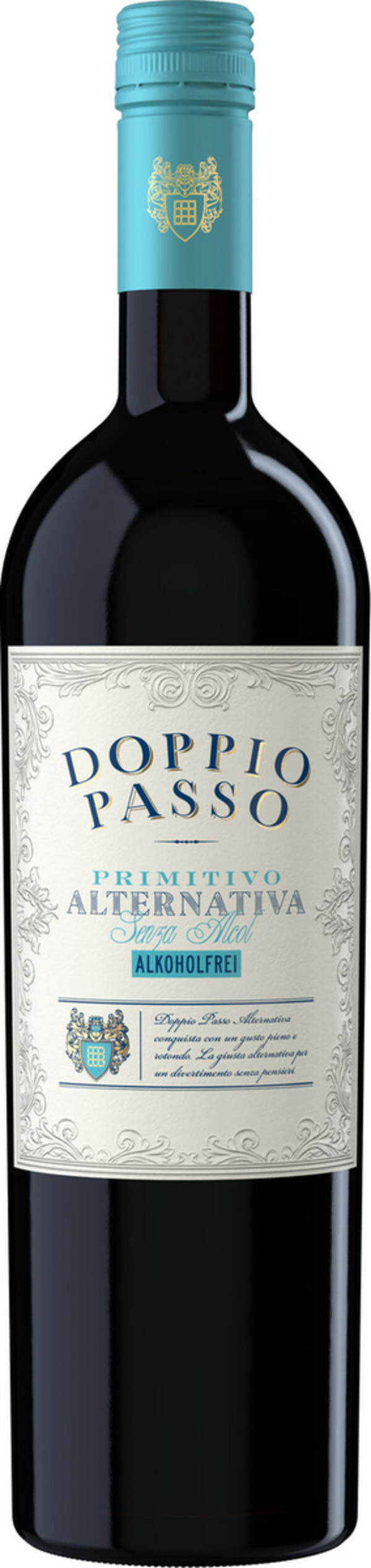 Bild 1 von Doppio Passo Primitivo Alternativa alkoholfrei 0,75L