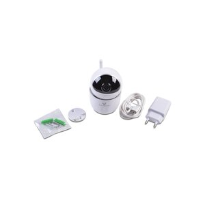Cangaroo Babyphone Hype, Wi-Fi/Lan Kamera, 360° Drehung, LED-Infrarot Nachsicht weiß