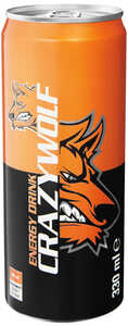 CRAZY WOLF Energy Drink oder Strong Cola