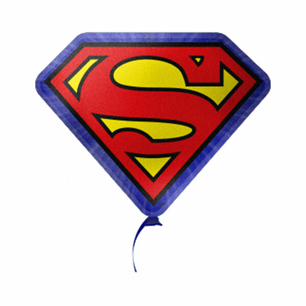 Bild 1 von Folienballon Superman Symbol