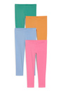 Bild 1 von C&A Multipack 4er-Leggings, Pink, Größe: 110