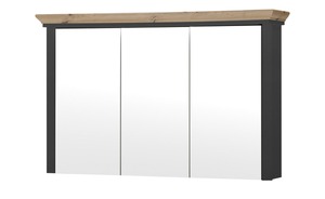Spiegelschrank 3-türig  Valparaiso grau Maße (cm): B: 116 H: 74 T: 25 Badezimmermöbel