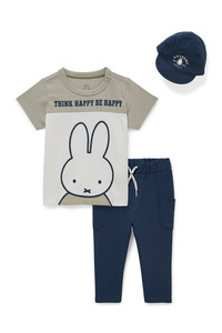 C&A Miffy-Baby-Outfit-3 teilig, Weiß, Größe: 68