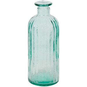Flasche aus geriffeltem Glas