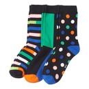 Bild 1 von Unisex-Socken mit Trend-Design, 3er-Pack