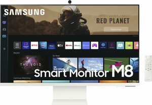 Samsung S32BM801UU Smart Monitor (80 cm/32 ", 3840 x 2160 px, 4K Ultra HD, 4 ms Reaktionszeit, 60 Hz, VA LCD)