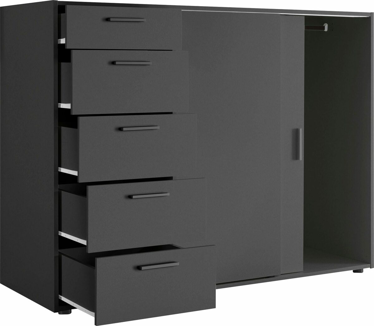 Bild 4 von Schlafkontor Hochkommode »Case«, inklusive Kleiderstange