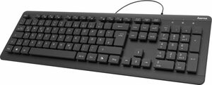 Hama »Abwaschbare Tastatur KC-600 kabelgeb. USB-A-Stecker Hygienetastatur« PC-Tastatur