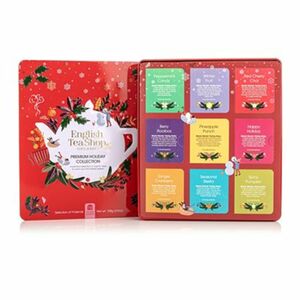 ENGLISH TEA SHOP Bio-Teegeschenkbox 72 Teebeuteln in 9 winterlichen Geschmacksrichtungen