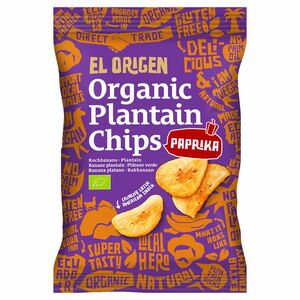EL ORIGEN Organic Plantain Chips 80 g