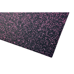 acerto® Multifunktionsmatte Sportunterlage 500x125x0,4 cm pink