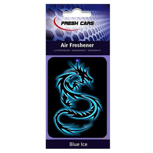 Lufterfrischer Fresh Car Drache in Blau