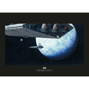 Komar Wandbild Star Wars Classic RMQ Hoth Orbit Star Wars B/L: ca. 70x50 cm