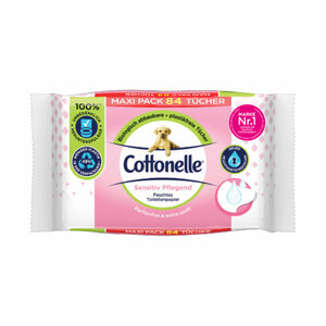 Cottonelle Toilettenpapier Feucht Sensitiv Maxi Pack 84 Stück