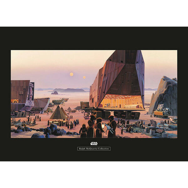Bild 1 von Komar Wandbild Star Wars Classic RMQ Java Market Star Wars B/L: ca. 70x50 cm