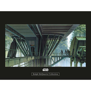 Komar Wandbild Star Wars Classic RMQ Endor Dock Star Wars B/L: ca. 40x30 cm