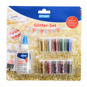 Stylex Glitter-Set 11-teilig