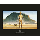 Bild 1 von Komar Wandbild Star Wars Classic RMQ Droids Star Wars - Classic B/L: ca. 50x40 cm