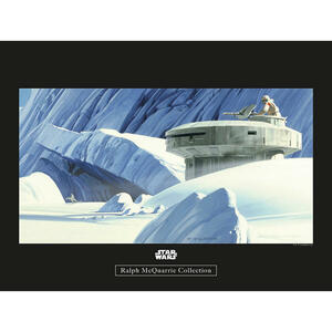 Komar Wandbild Star Wars Classic RMQ Hoth Echo Bas Star Wars B/L: ca. 40x30 cm
