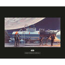 Bild 1 von Komar Wandbild Star Wars Classic RMQ Yavin Hangar Star Wars B/L: ca. 50x40 cm
