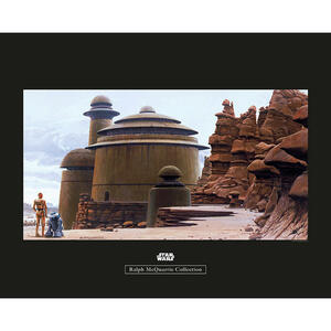 Komar Wandbild Star Wars Classic RMQ Jabbas Palace Star Wars B/L: ca. 50x40 cm